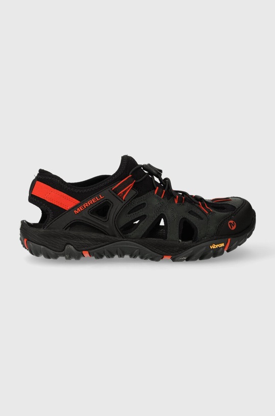 Merrell sandały tekstylny czarny J12647