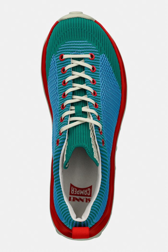 Camper sneakersy Pelotissima by Sunnei turkusowy K101036.010