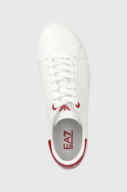 EA7 Emporio Armani sneakers din piele alb X8X001.XCC51.N541
