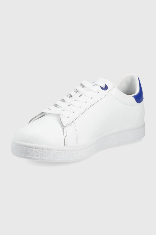 Încălțăminte EA7 Emporio Armani ghete de piele X8X001.XCC51.Q317 alb