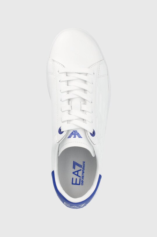EA7 Emporio Armani ghete de piele alb X8X001.XCC51.Q317
