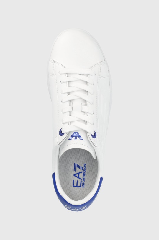 EA7 Emporio Armani ghete de piele alb X8X001.XCC51.Q317