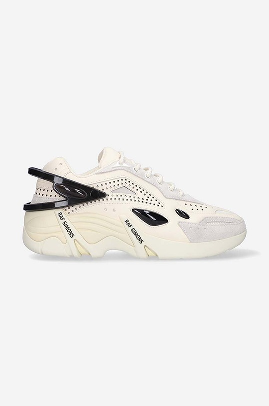 Kožené tenisky Raf Simons Cylon biela HR740007S.1620