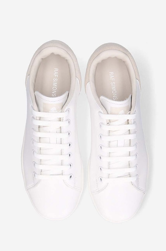 Raf Simons sneakersy skórzane Orion biały HR760002L.0061