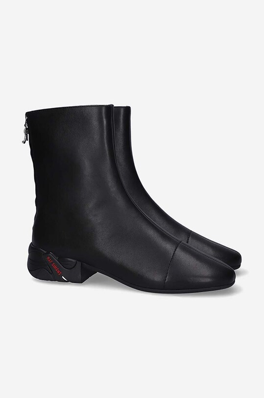 Kožne gležnjače Raf Simons Solaris High HR780008L.0003 crna