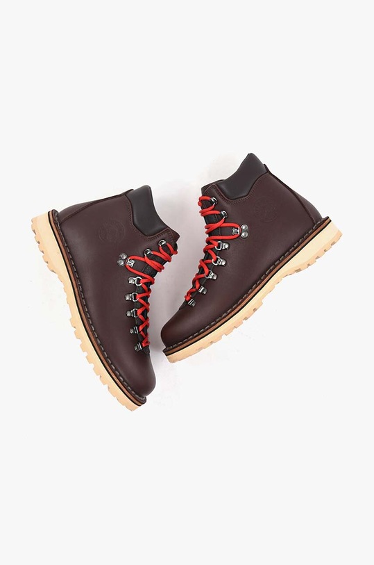 Diemme workery skórzane Roccia Vet DI1609RV06 bordowy