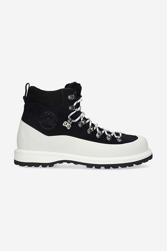 Diemme workery Roccia Vet skóra zamszowa czarny DI2207RV06