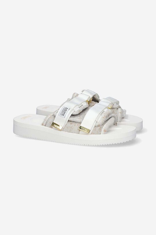 Suicoke sliders Rubber Sole MOTO-VHL MOTO.VHL white