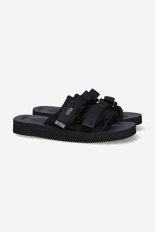 Suicoke papuci Sandały Suicoke Rubber Sole MOTO-VHL MOTO.VHL negru