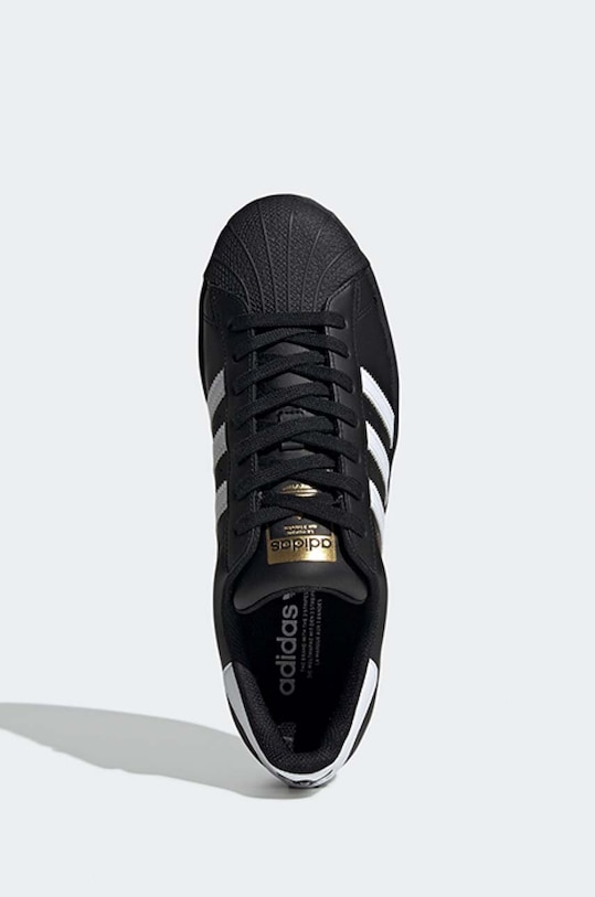 Kožne tenisice adidas Originals Superstar 2.0 crna EG4959