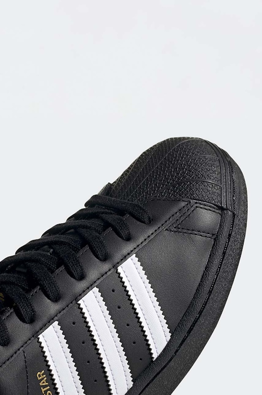 Kožne tenisice adidas Originals Superstar 2.0 EG4959 crna