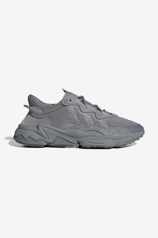 Маратонки adidas Originals Ozweego велур сив GW4671