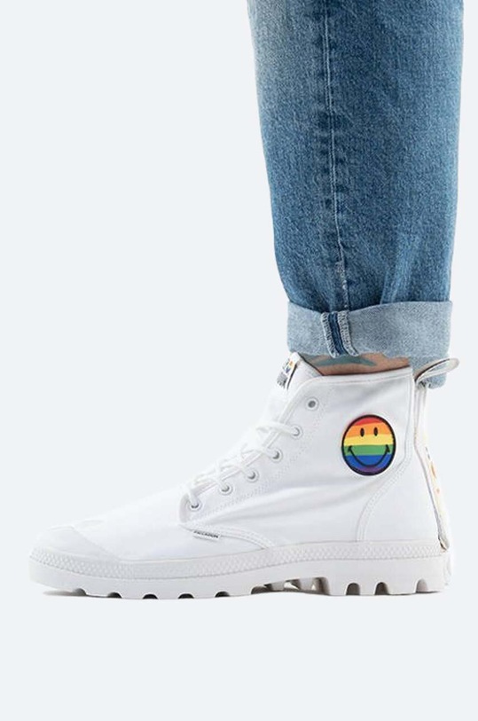 Palladium trampki Pampa Smiley Pride 76879.116.M biały