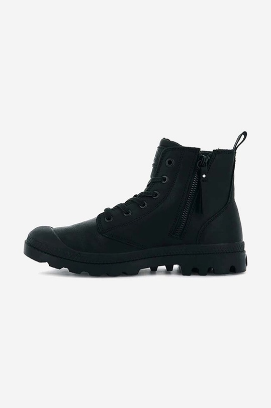 Obuwie Palladium trampki skórzane Pampa Hi Zip LTH 76888.008.M czarny