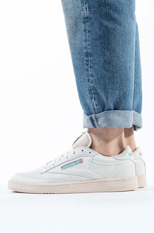 Reebok Classic sneakers din piele Club C 1985 DV6434