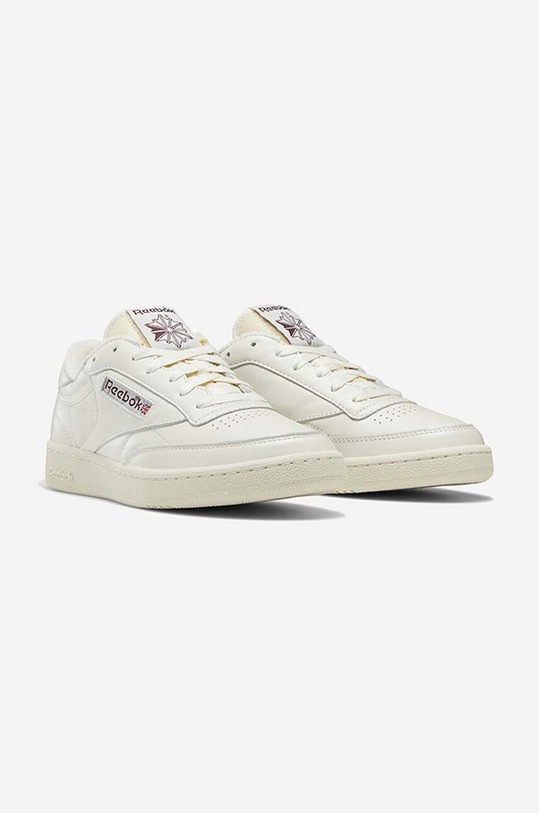 Kožené tenisky Reebok Classic Club C85 Vintage béžová GX3681