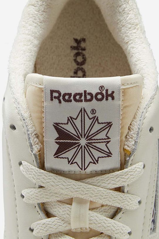 Кожени маратонки Reebok Classic Club C85 Vintage GX3681 бежов