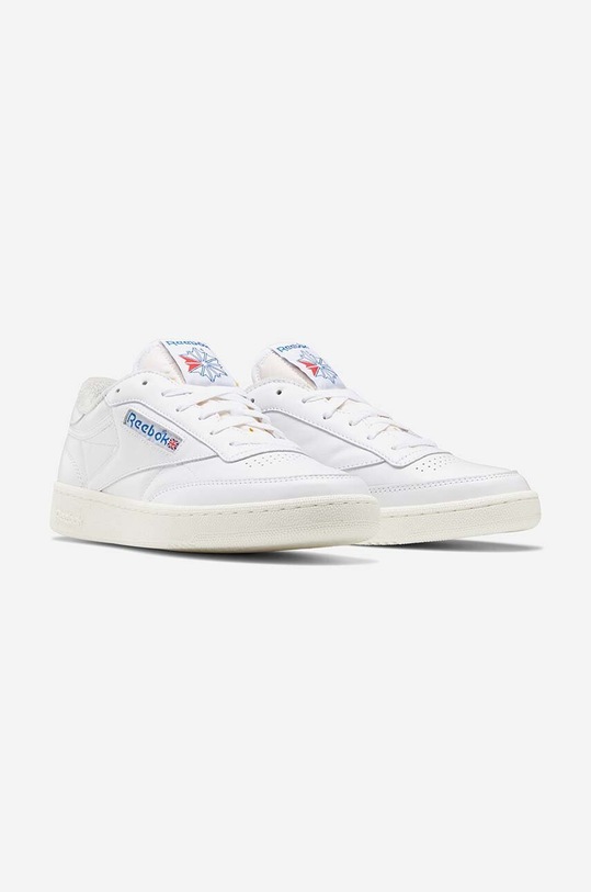 Reebok Classic sneakersy skórzane Club C 85 Vintage biały GX4467