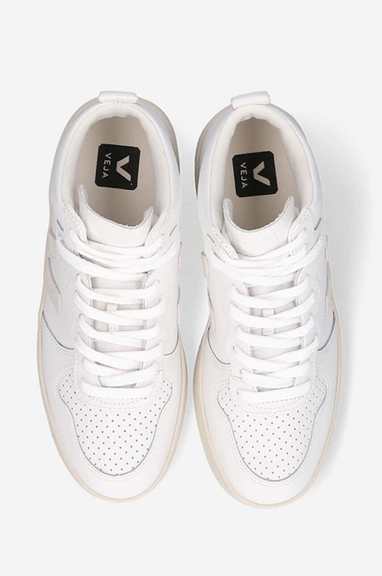 Veja sneakersy skórzane V-15 biały VQ0201270