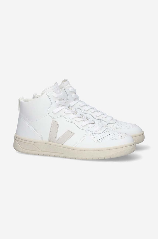 Veja sneakersy skórzane V-15 VQ0201270 biały