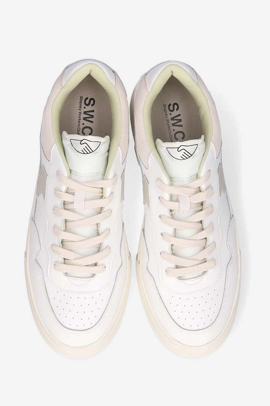 S.W.C sneakers in pelle Pearl S-Strike Leather bianco YA09500