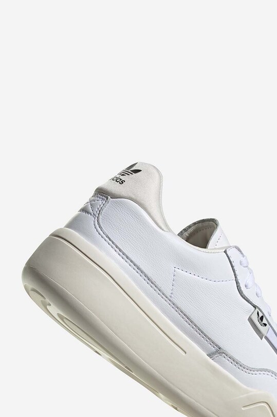 adidas Originals sneakersy skórzane Her Court GY3579 biały
