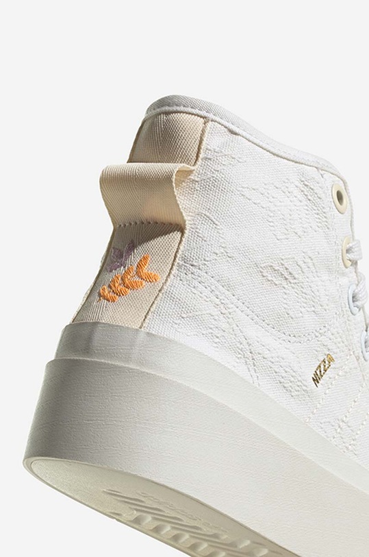 adidas Originals teniși Nizza Bonega Mid W GZ4299 alb