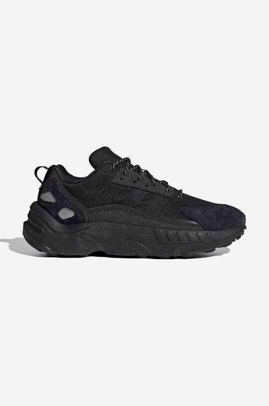 Tenisice adidas Originals ZX 22 Boost brušena koža crna HQ8678