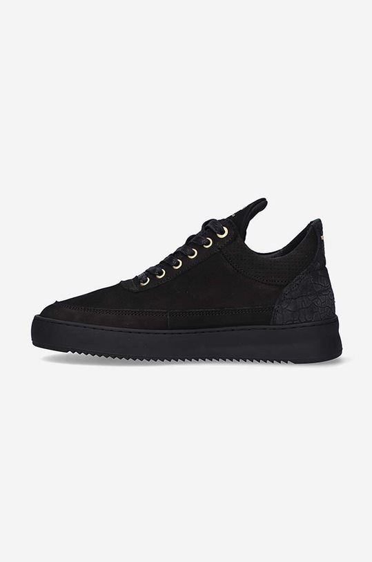 Încălțăminte Filling Pieces sneakers din piele Low top Ripple Ceres 25127261847 negru