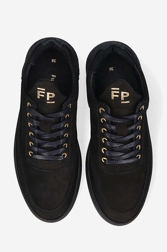 Filling Pieces sneakers din piele Low top Ripple Ceres negru 25127261847