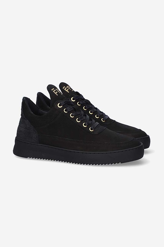 Filling Pieces sneakers din piele Low top Ripple Ceres 25127261847 negru