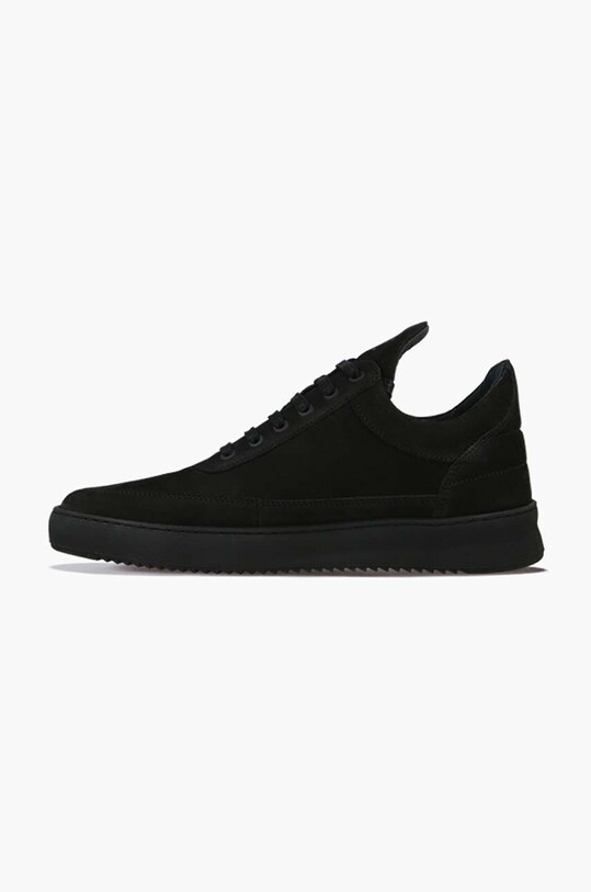 Обувь Замшевые кроссовки Filling Pieces Low Top Ripple 30425441861 чёрный