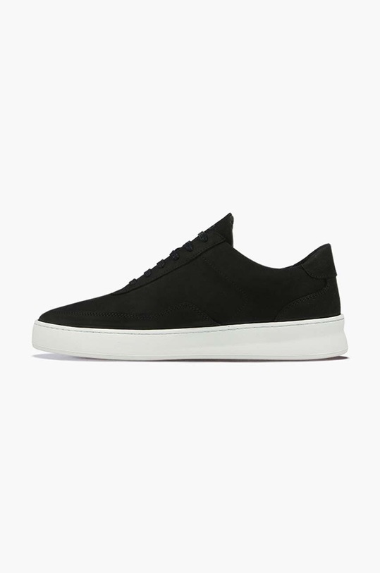 Încălțăminte Filling Pieces sneakers din piele întoarsă Low Mondo Plain Nardo 33026311861 negru
