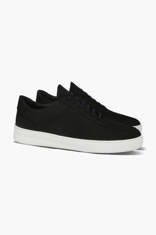 Filling Pieces sneakers din piele întoarsă Low Mondo Plain Nardo negru 33026311861