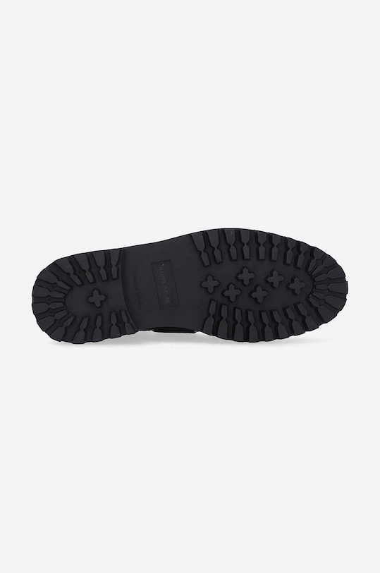 Filling Pieces mokasyny skórzane FP Boatshoe 47928901847 czarny AA00