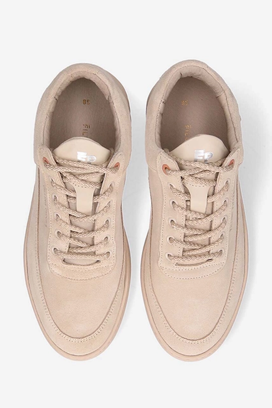 Filling Pieces leather sneakers Low Eva Suede brown 51322791919