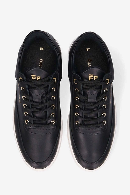 Шкіряні кросівки Filling Pieces Low Eva Lane чорний 51326151861