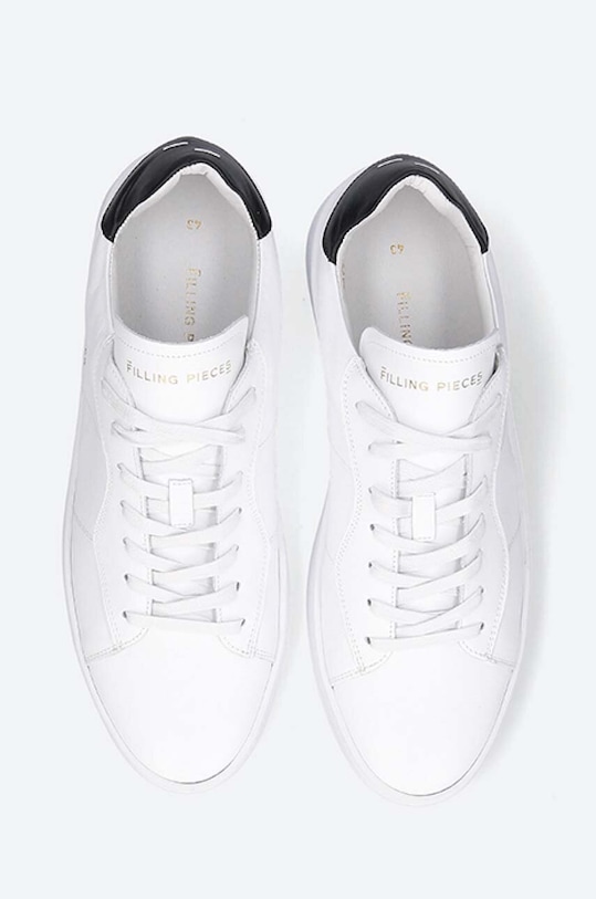 Filling Pieces leather sneakers Court Bianco white 89127791861