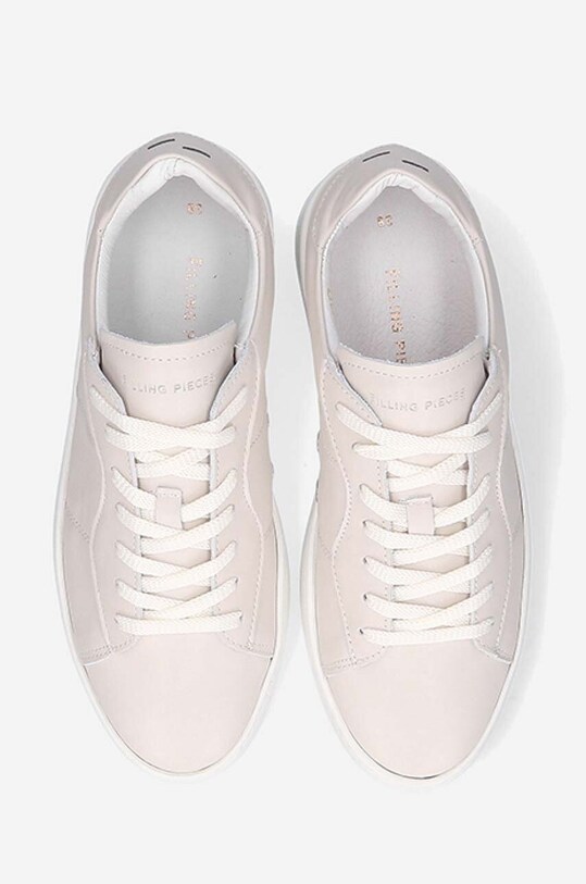 Filling Pieces sneakersy skórzane Court Rado beżowy 89128841890