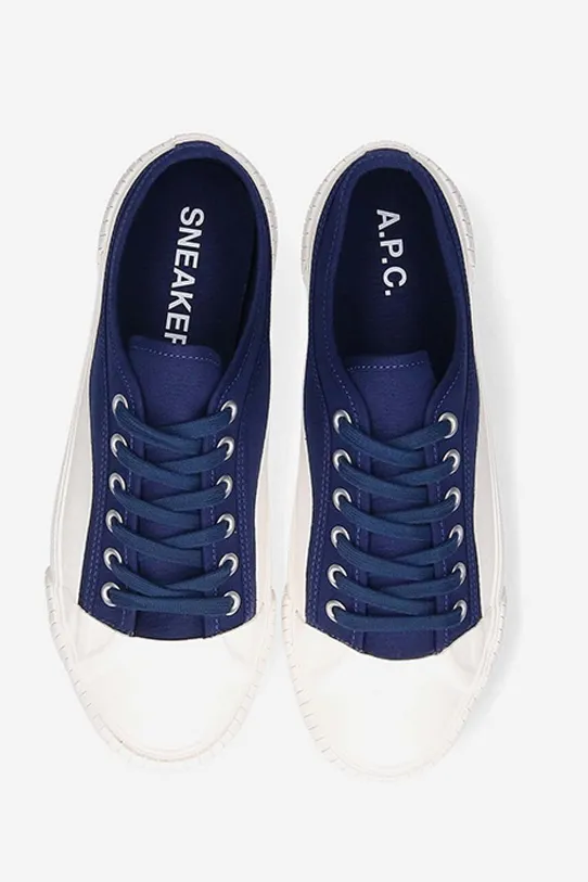 A.P.C. scarpe da ginnastica Iggy Basse blu navy COEYS.M56106