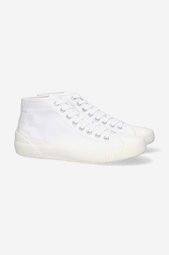 Високи кецове A.P.C. Iggy COEYS-M56107 WHITE COEYS.M56107 бял
