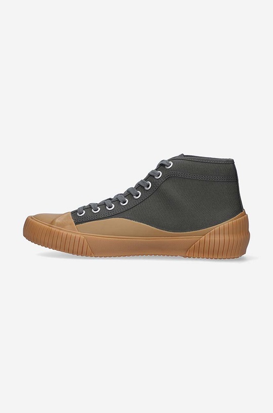 Shoes A.P.C. trainers Iggy COEYS.M56107 green