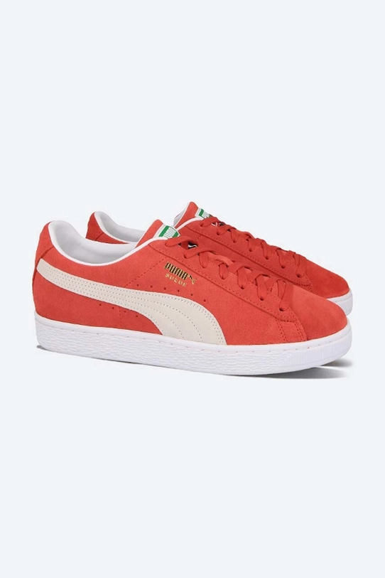 Puma sneakersy zamszowe Classic XXI czerwony 374915.02