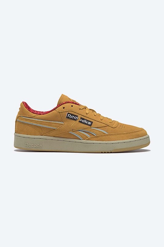 Reebok Classic sneakersy zamszowe Club C GZ6322 x Jurassic Park