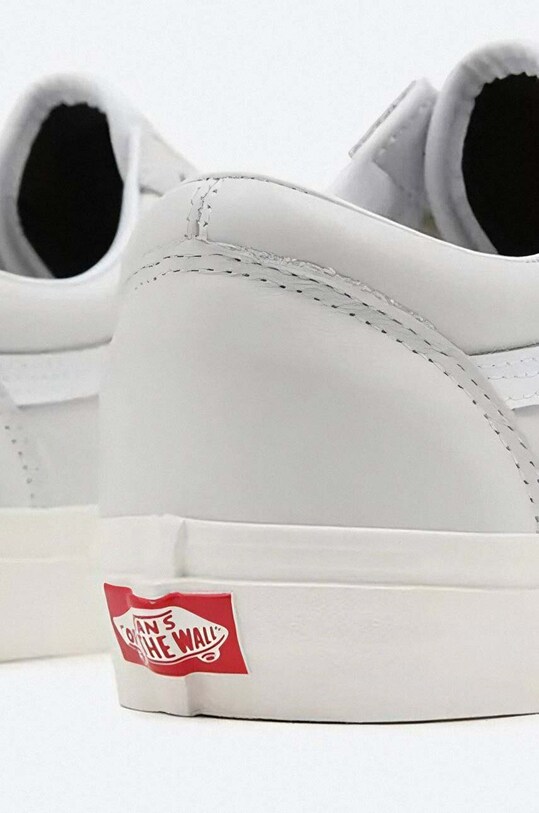 Vans tenisówki skórzane Old Skool VN0A54F3104 szary