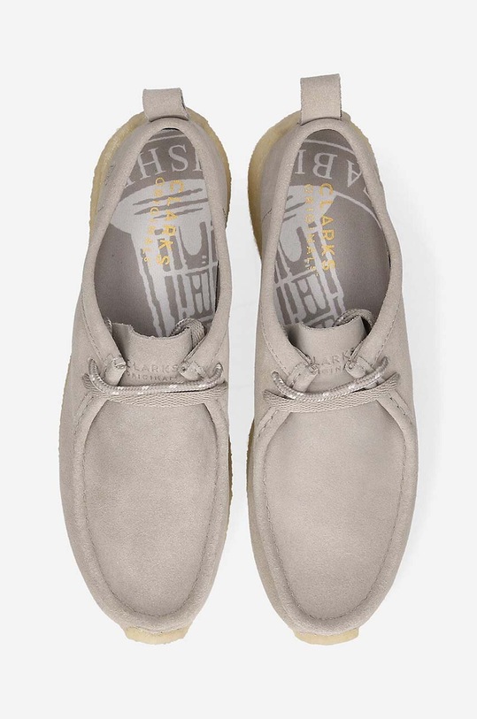 Обувки Половинки обувки от велур Clarks x Ronnie Fieg Rossendale 26170225 сив