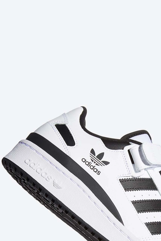 Δερμάτινα αθλητικά παπούτσια adidas Originals Forum Low FY7757 λευκό