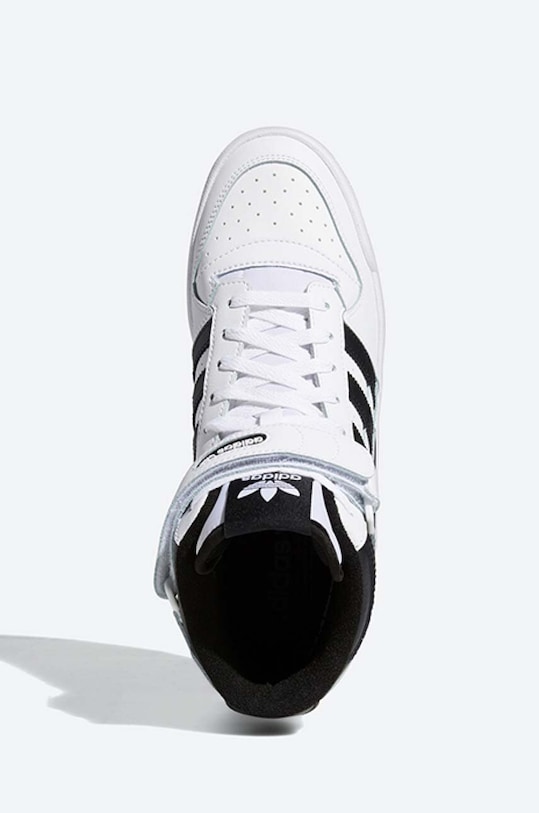 Kožené tenisky adidas Originals Forum Mid FY7939 bílá FY7939
