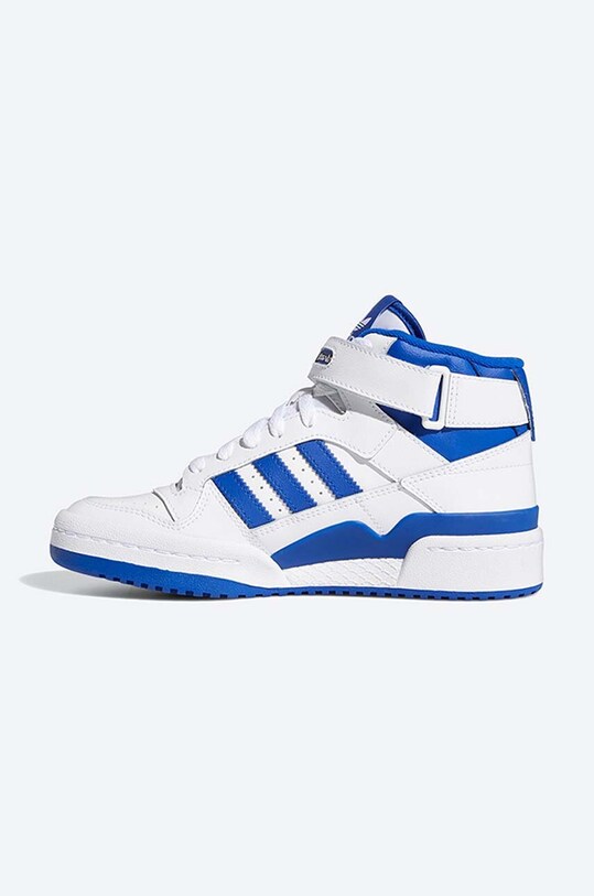 Обувь Кожаные кроссовки adidas Originals Forum Mid J FZ2085 белый