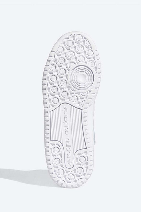 Шкіряні кросівки adidas Originals Forum Mid J FZ2086 білий AA00